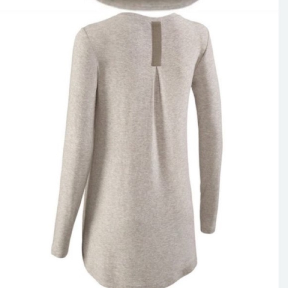 CAbi Taupe Long Sleeve Top